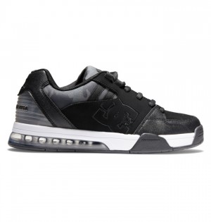 Black Camo Men's DC Versatile Sneakers | 5269-FIEGY