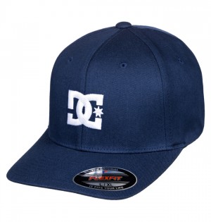 Black Men's DC Cap Star Hats | 2763-YILNO