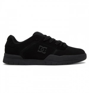 Black / Black Men's DC Central Sneakers | 3862-SVUBF