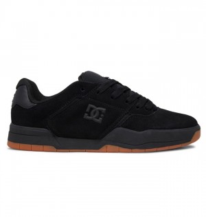 Black / Black Men's DC Central Sneakers | 3469-DABSH