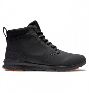 Black / Black / Black Men's DC Mason 2 Water Resistant Winter Boots | 3217-POWEV