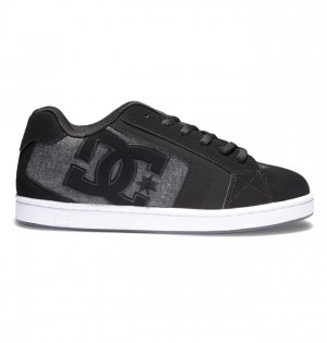 Black / Black / Grey Men's DC Net | 0457-JPXOG