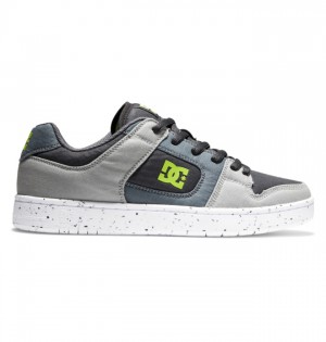 Black / Grey / Green Men's DC Manteca 4 Zero Waste Sneakers | 1983-ZNHAK