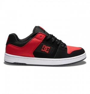 Black / Red Men's DC Manteca 4 Sneakers | 0541-TMOWL