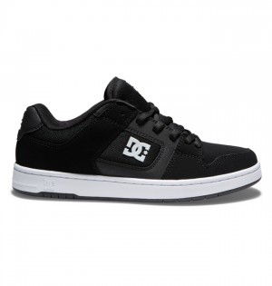 Black / White Men's DC Manteca 4 Sneakers | 3085-LYKJW