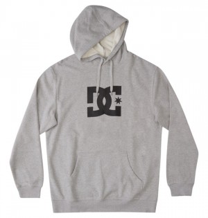 Grey Men's DC DC Star Sweatshirts | 4017-LRAVO