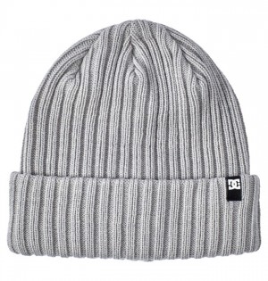 Grey Men's DC Fish N Destroy 2 Cuffed Beanie Hats | 4621-OSCPW