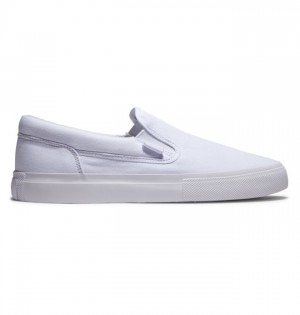 White Men's DC Manual Slip On | 5918-JTNRF