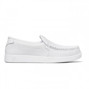 White Men's DC Villain Slip On | 9016-HOBKW