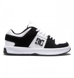 White / Black Men's DC Lynx Zero Sneakers | 9378-OVAUH