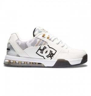 White / Camo Men's DC Versatile KB Sneakers | 0568-RDZSF