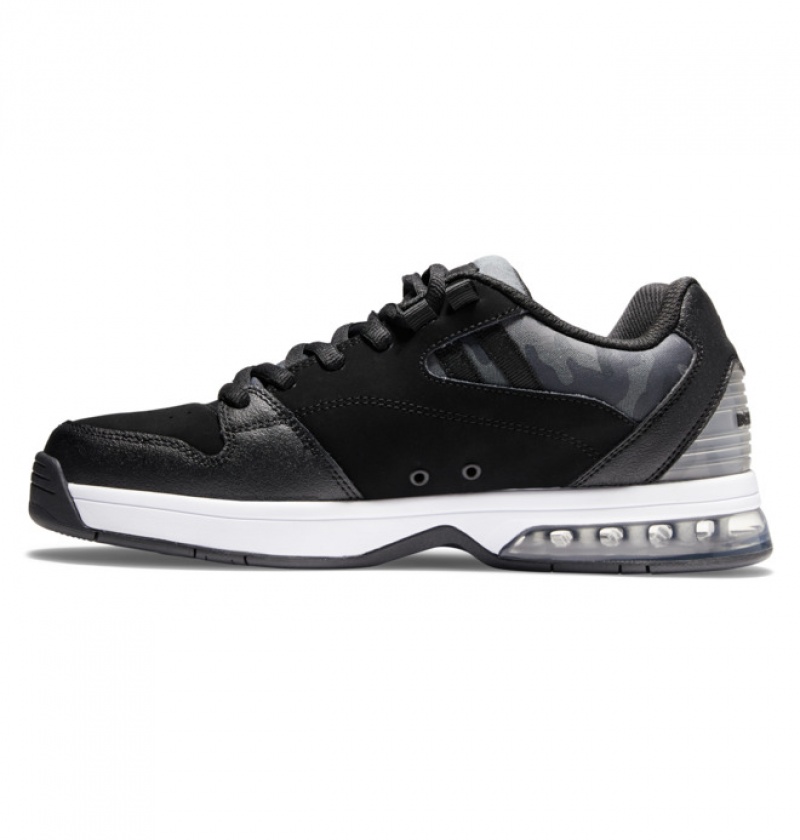 Black Camo Men's DC Versatile Sneakers | 5269-FIEGY