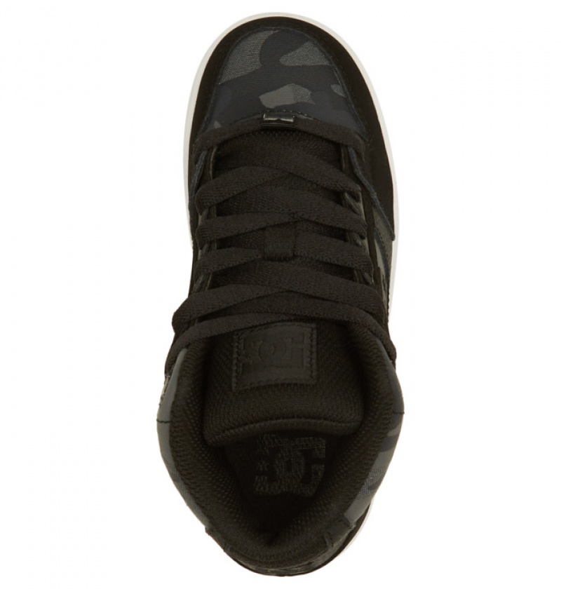 Black Kids' DC High-Top Pure | 1029-DGWKY