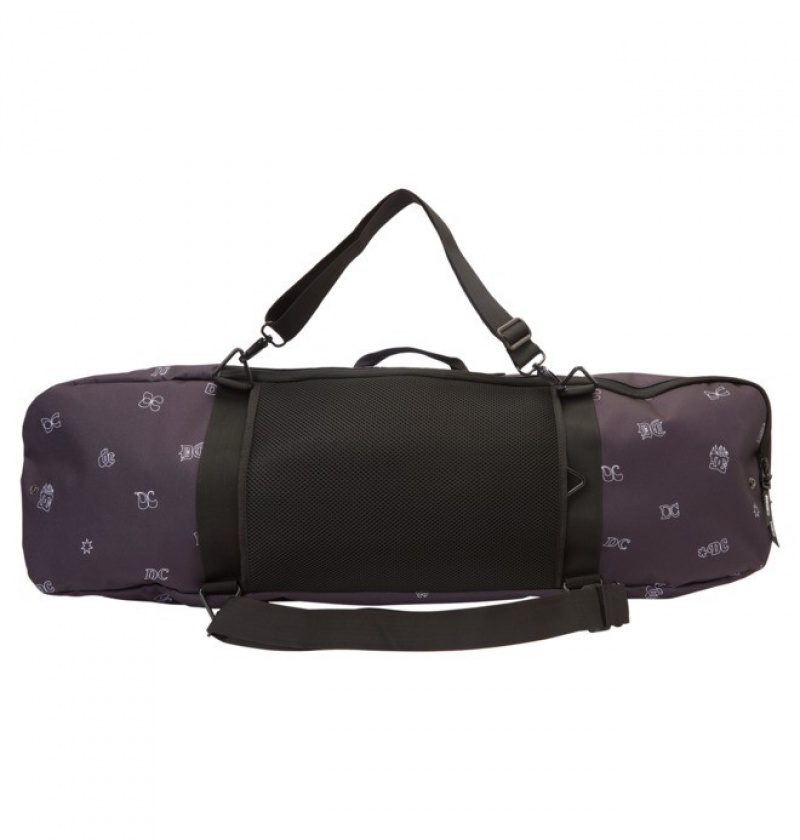 Black Men's DC All Weather Skateboard Bags | 9024-SBHDF