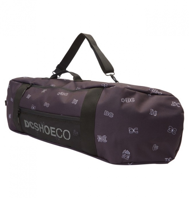 Black Men's DC All Weather Skateboard Bags | 9024-SBHDF