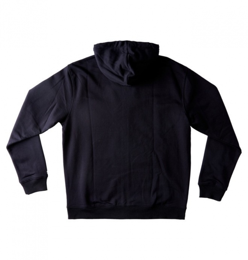 Black Men's DC Riot 2 Zip-Up Sweatshirts | 3896-MDILA