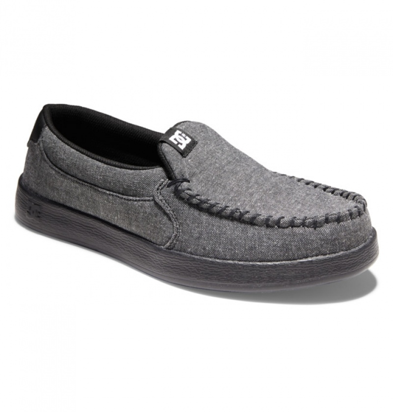 Black Men's DC Villain Slip On | 9246-MJZIR