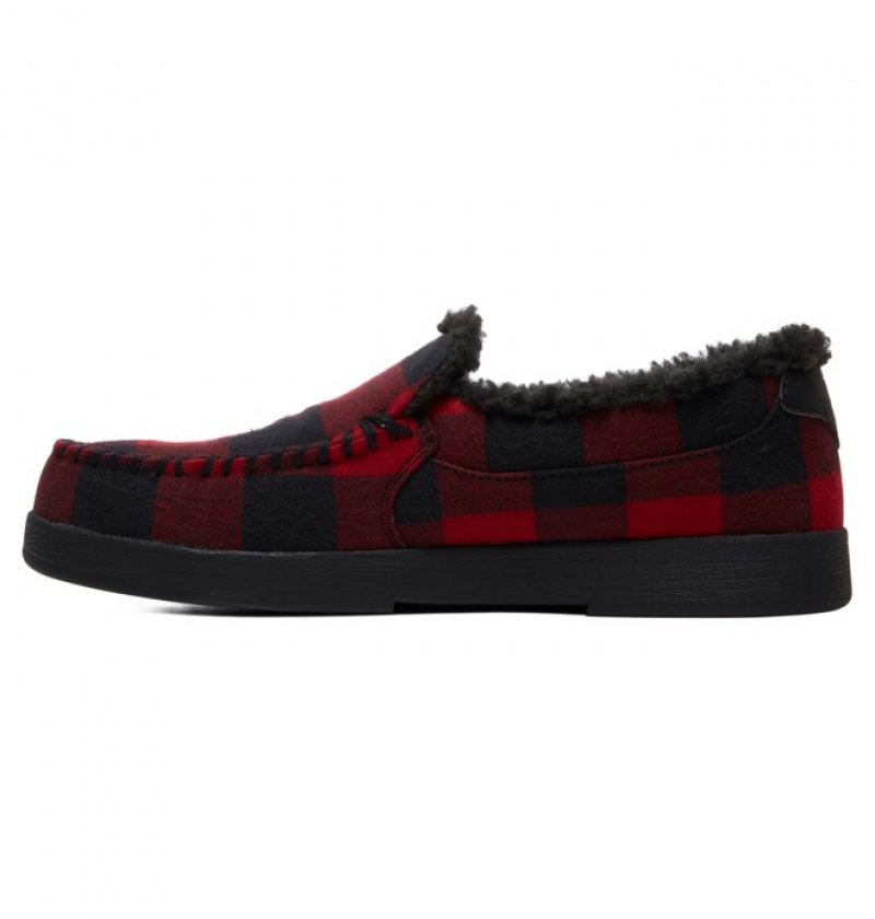 Black Men's DC Villain Winterized Slip On | 3245-TBVKU