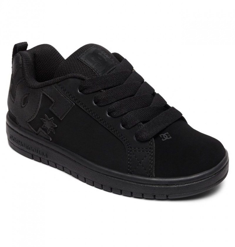 Black / Black Kids' DC Court Graffik | 0674-XRMSF