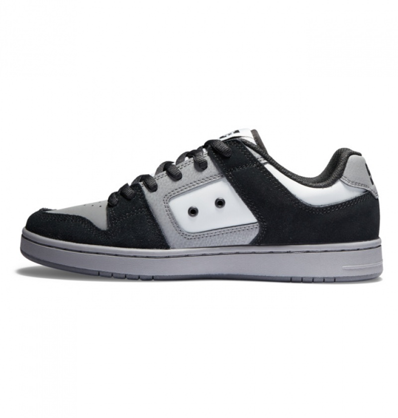 Black / Grey / Black Men's DC Manteca 4 Skate Shoes | 5746-AMHYC