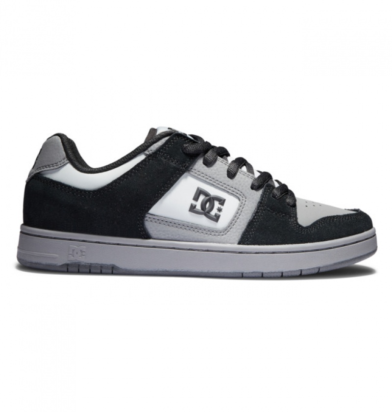 Black / Grey / Black Men\'s DC Manteca 4 Skate Shoes | 5746-AMHYC