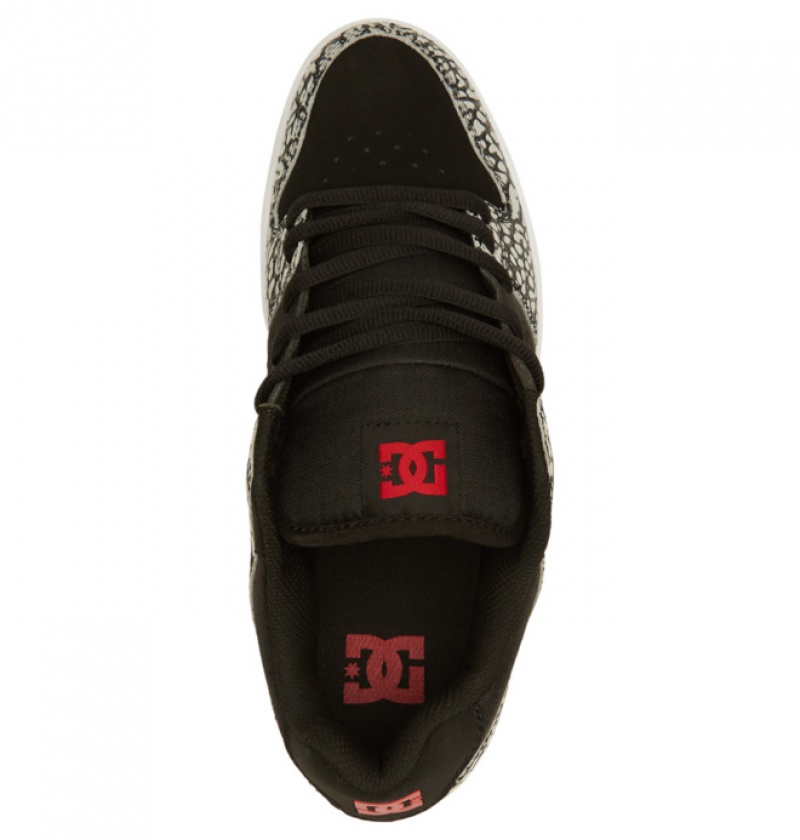 Black / Red Men's DC Manteca 4 SE Sneakers | 4718-CSTYI