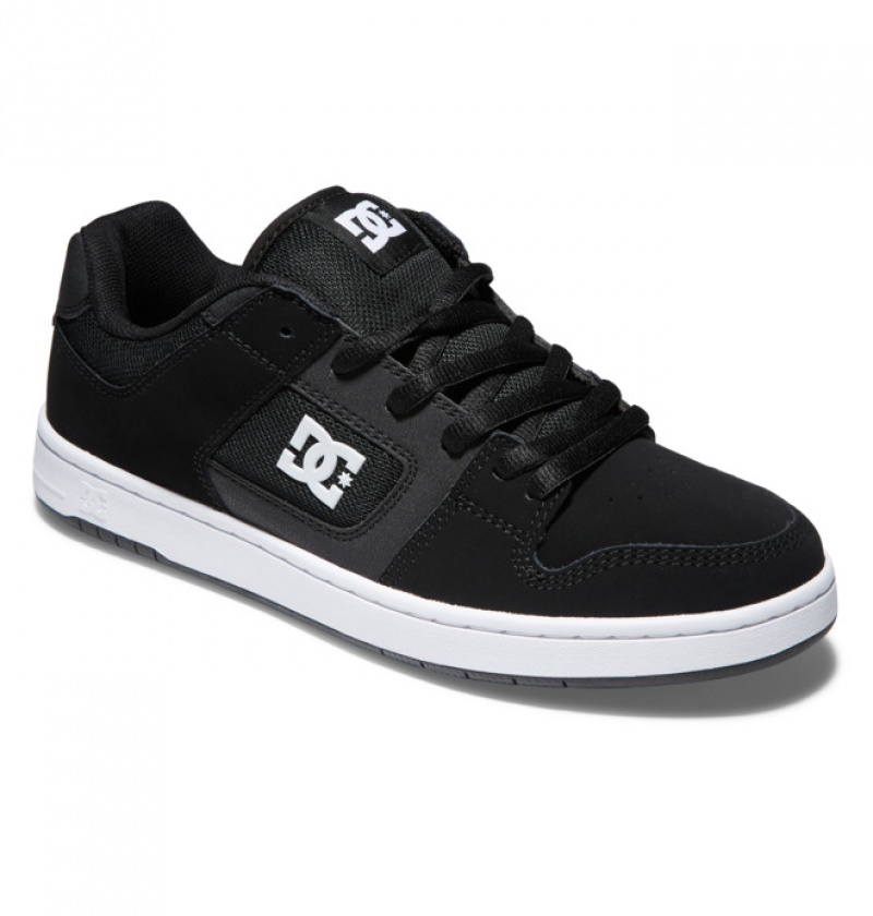 Black / White Men's DC Manteca 4 Sneakers | 3085-LYKJW