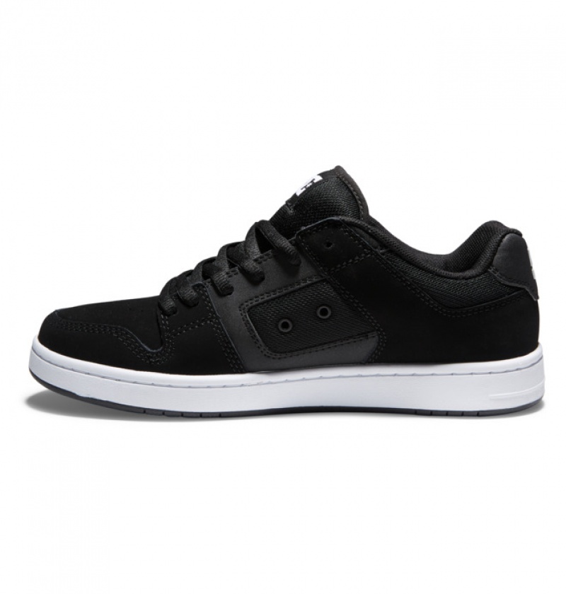 Black / White Men's DC Manteca 4 Sneakers | 3085-LYKJW