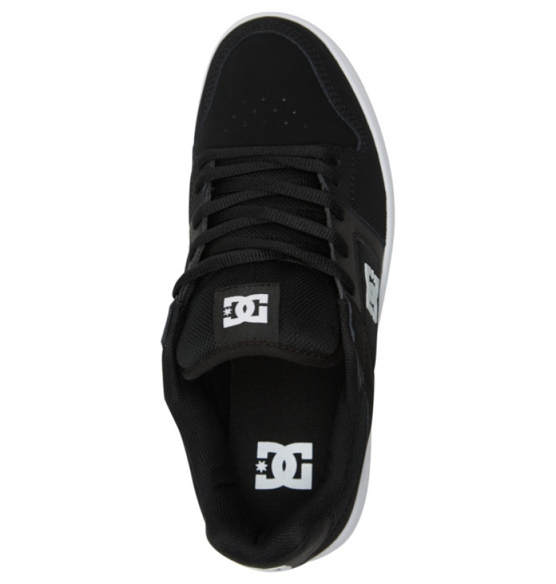 Black / White Men's DC Manteca 4 Sneakers | 3085-LYKJW