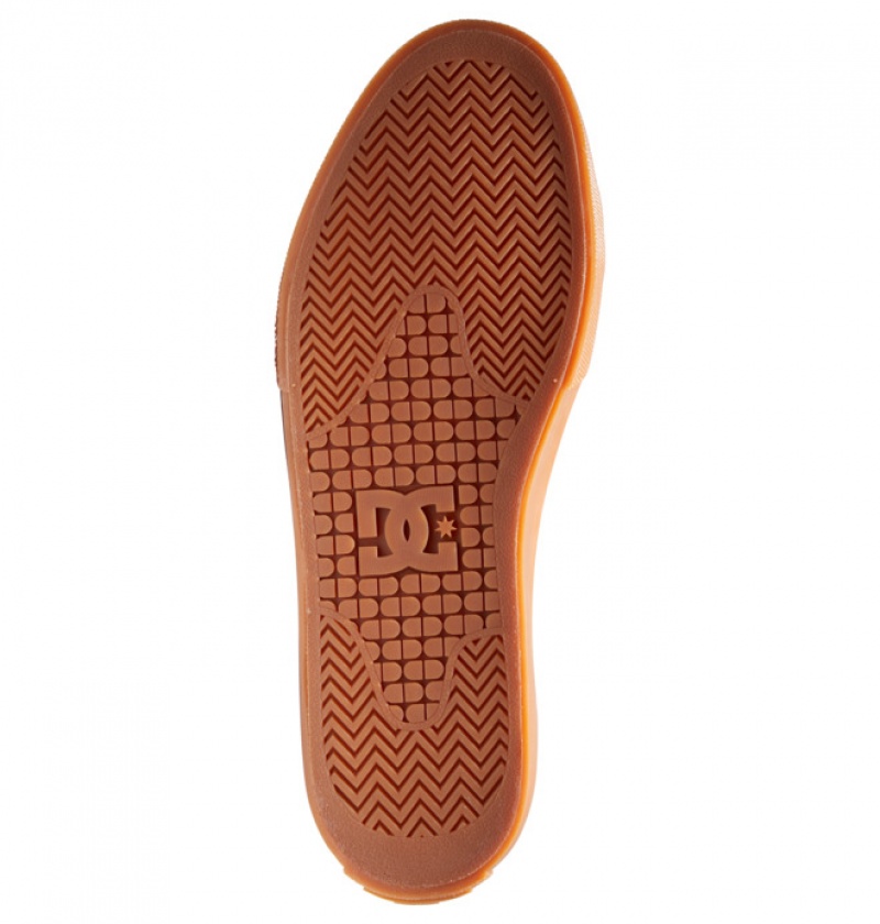 Brown Men's DC Manual Skate Shoes | 1045-RTPWO