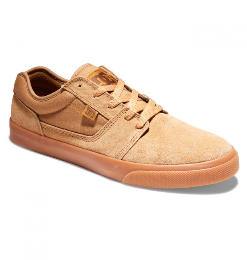 Brown Men's DC Tonik Sneakers | 5213-OSPCR