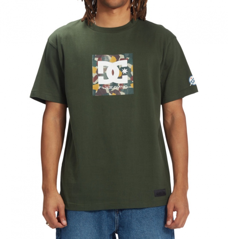 DUFFEL Men's DC Star Wars | Star Boba Square T Shirts | 9240-XUBSK