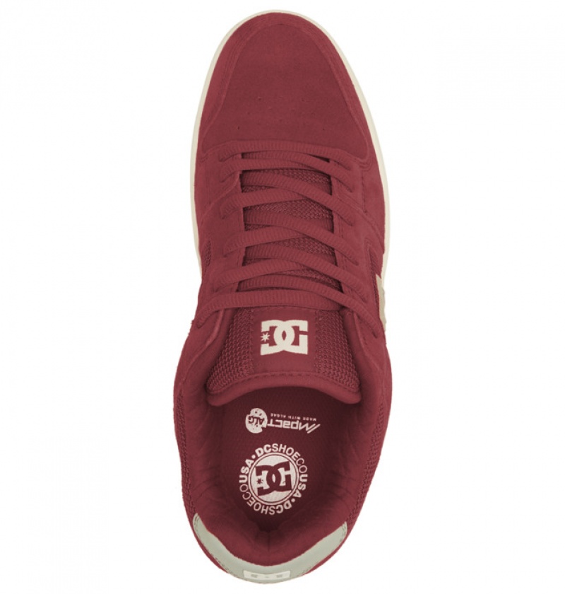 Dark Red Men's DC Manteca 4 Skate Shoes | 2316-TPRUI