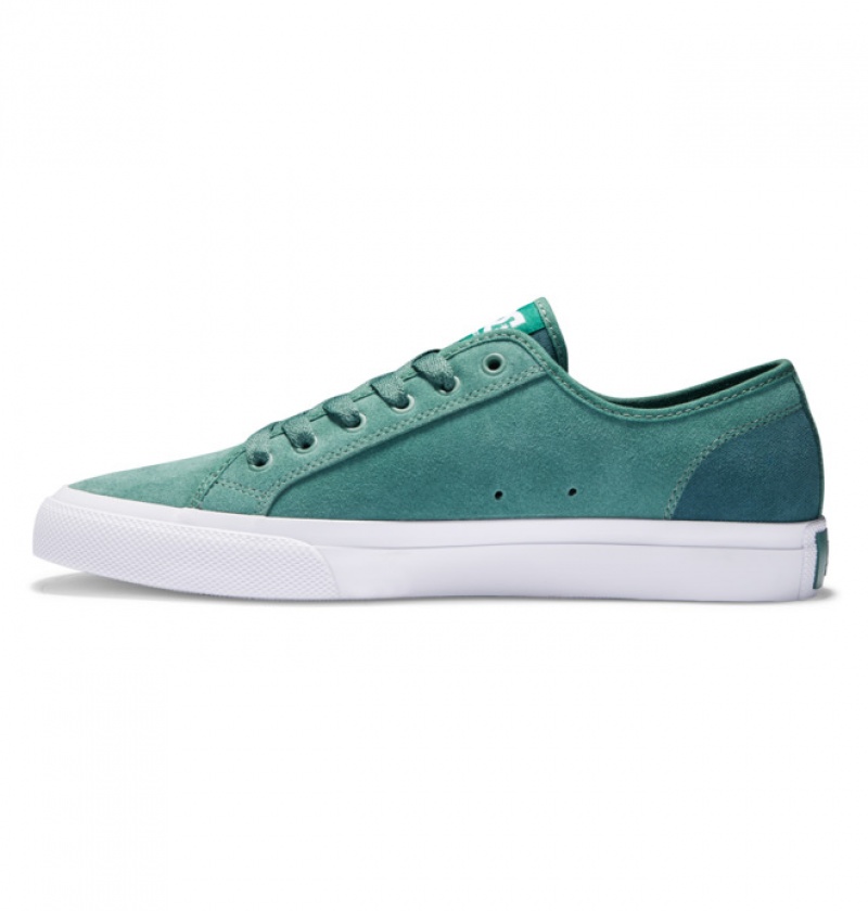 Green Men's DC Manual Sneakers | 3190-HMBSW