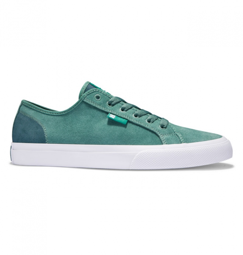 Green Men\'s DC Manual Sneakers | 3190-HMBSW