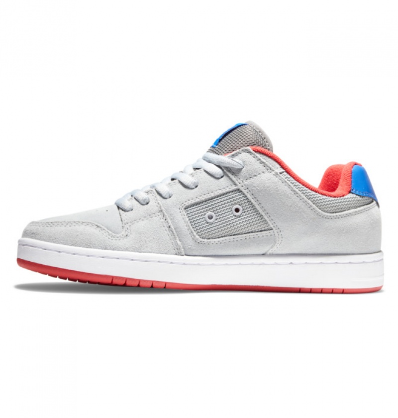 Grey Men's DC Manteca 4 Skate Shoes | 0581-TQWFE