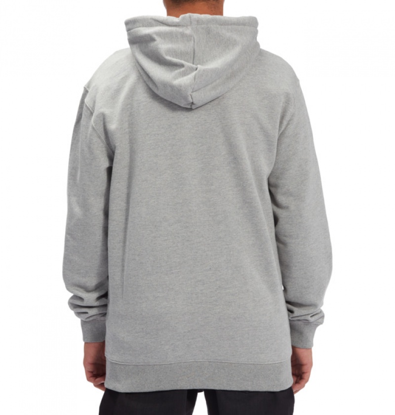 Grey Men's DC Riot 2 Zip-Up Sweatshirts | 0598-VIJTU