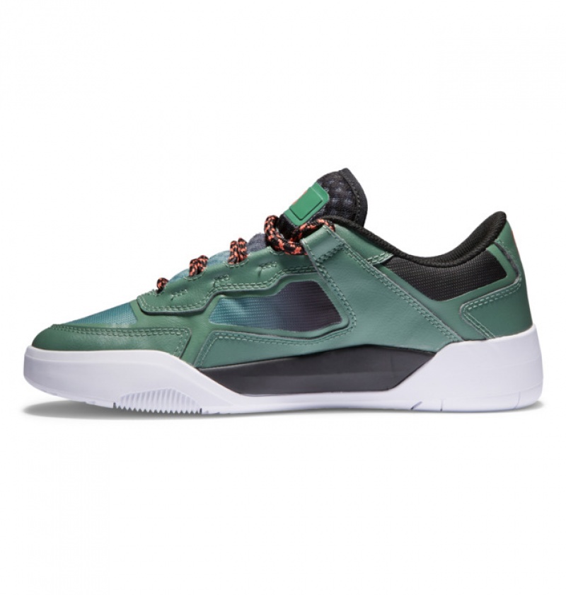 Olive / Black Men's DC DC Metric Sneakers | 3048-LIVSF