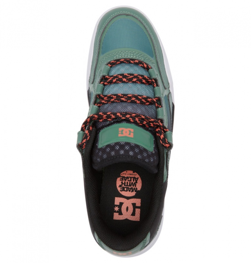 Olive / Black Men's DC DC Metric Sneakers | 3048-LIVSF