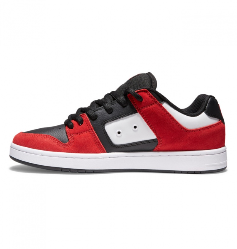 Red / Black / White Men's DC Manteca 4 Skate Shoes | 8109-GMXIQ