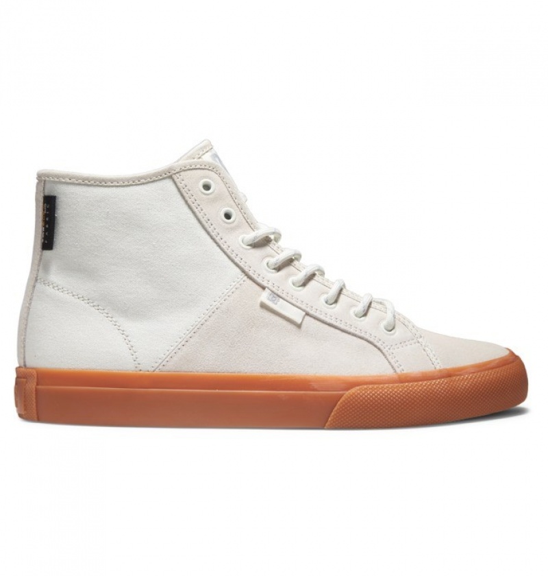 White Men\'s DC Manual HI High-Top Winter Boots | 8902-EOACJ