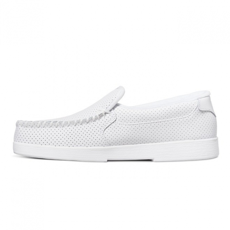 White Men's DC Villain Slip On | 9016-HOBKW