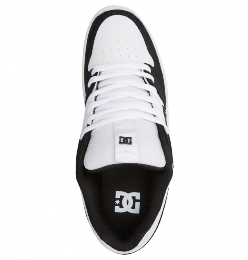 White / Black Men's DC Lynx Zero Sneakers | 9378-OVAUH