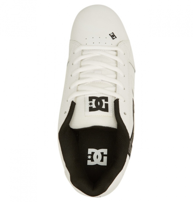 White / Dark Grey / White Men's DC Net | 8534-KNATP